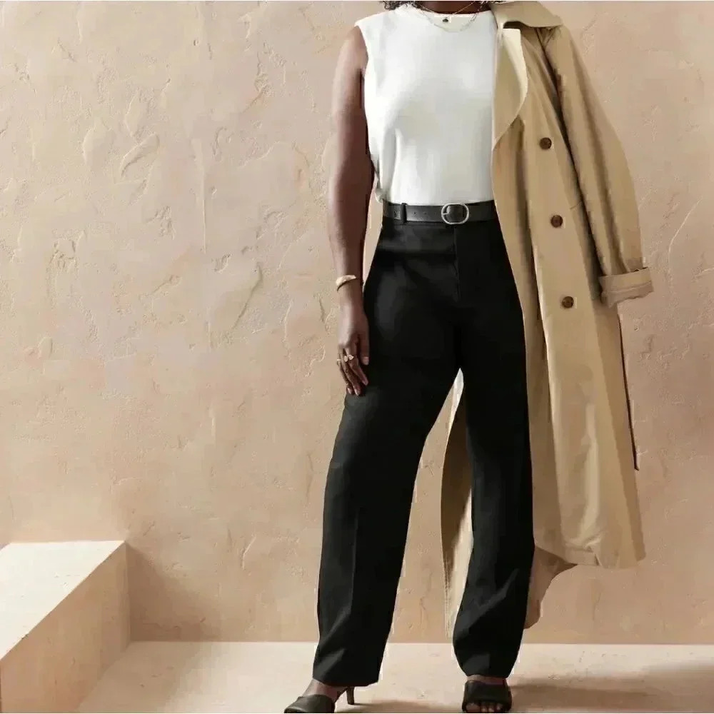 Banana Republic Curvy Ryan Straight Pant - Picture 2 of 8